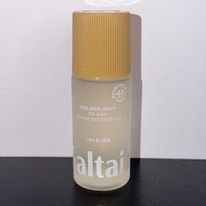 Saltair Golden Hour 5% AHA Serum Deodorant 1.7oz 50mL Brightening 48H Protection